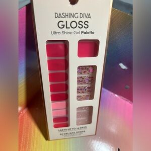 Gel‎ nail strips- pink
